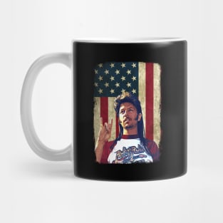 Vintage American Flag Merica Mug